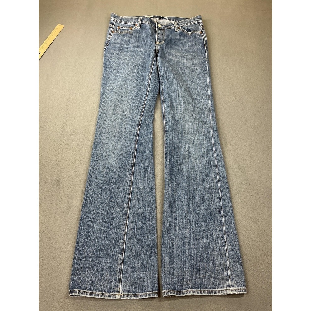 Vintage Gap Jeans Womens 8L‎ Blue Medium Wash Low Rise Bootcut Stretch Y2K Mall
